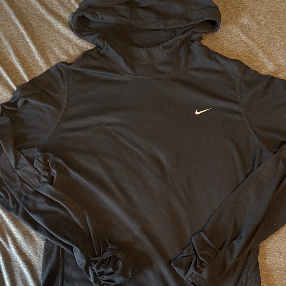 Nike Black Pullover with White Logo